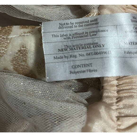 Pottery Barn Kids 4T‎ Tutu Giraffe Tail Costume Halloween Sparkle Dress Up Tulle - Picture 7 of 7